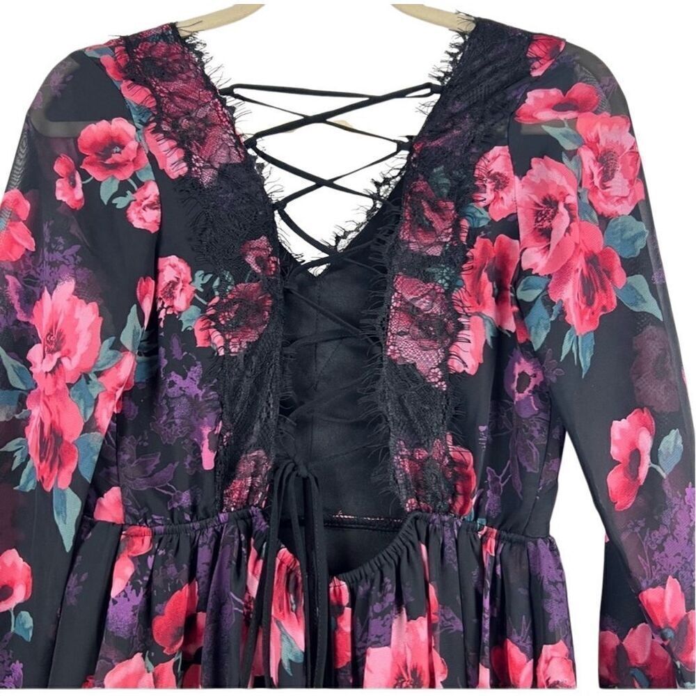 Soiéblu Dress Sleeves Floral Print - Picture 3 of 6